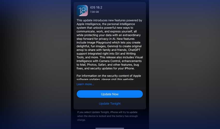 Apple's upcoming iOS 18.2 update: What iPhone users need to know